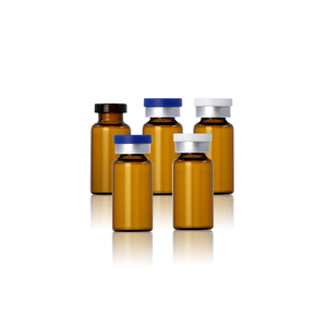 Flacons Xilin de 2ml 3ml 5ml Flacons de poudre lyophilisée ambrée transparente Réactif à baïonnette Sérum brun Flacon minuscule pour petits échantillons - Product Image 1