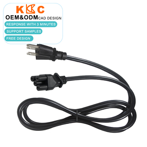Cable de Alimentación para EE. UU., NEMA 5-15P a Enchufe de 4 Orificios, Cable de Alimentación de CA Personalizado para Cargador de Portátil y Equipos Industriales - Product Image 3
