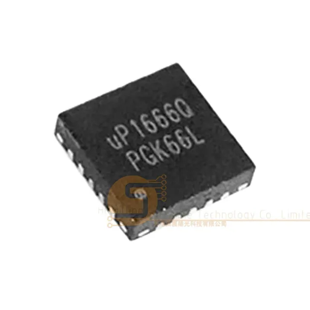 5-100PCS UP1666Q UP1666 QFN-20 Power Management IC for Laptop Motherboard Smart Device Repair