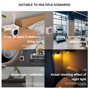 Diffusore intelligente di Aroma senz'acqua movimento umano e rilevamento della luce diffusore di aria olio essenziale macchina profumo di nebbia Nano