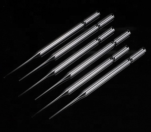DATA Laboratory Pipette en verre de 150mm Pipette de transfert en borosilicate Pipette <span class=keywords><strong>Pasteur</strong></span> - Product Image 3