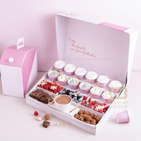 Carton d'emballage de truffe cadeau avec insertion Boîte de bonbons de luxe personnalisée Boîte d'emballage de chocolat, Dattes de chocolat Boîte du Moyen-Orient