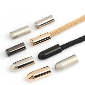 Bán Buôn Kích Thước Lớn Kim Loại Aglet Kẽm Hợp Kim Nickel-Miễn Phí Tùy Chỉnh Màu Sắc Mạ Dây End Lời Khuyên Cho Hoodies Dây Kéo - Product Image 3