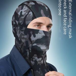 High-quality Thermal Reaction Headgear Customizable <strong>Mask</strong> Nylon Fabric Men's <strong>Ski</strong> Riding <strong>Face</strong> Protection Breathable 48-50cm Head - Product Image 2