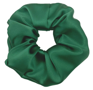 Chouchous en tissu de soie, élastiques à <span class=keywords><strong>cheveux</strong></span> super grands pour femmes, couleur unie, porte-queue de cheval, mode coréenne douce, faits à la main sur mesure - Product Image 3