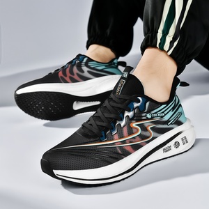Chaussures de sport de luxe pour <span class=keywords><strong>homme</strong></span>, personnalisées avec logo de marque de créateur, en maille avec plaque en carbone, pour la marche et la course - Product Image 3