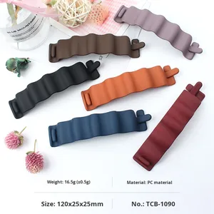 Nouveau Acétate Imprimé Léopard Ambre Style Coréen Twist Ponytail Clip Vertical Grande <span class=keywords><strong>Boucle</strong></span> Simple pour Enfants Fabricant En Gros - Product Image 3