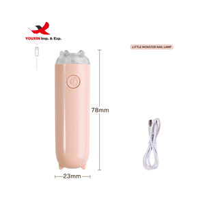 Lampe à ongles mini portable UV LED en gros, lampe à ongles LED UV portable USB 3W, mini lampe à ongles LED UV, lampe à ongles pour un seul doigt - Product Image 1