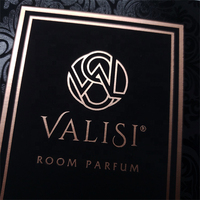 Boîte d'échantillons de parfum rigide personnalisée de haute qualité avec laminage mat, gaufrage, revêtement UV et doublure en éponge