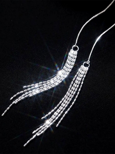 FY-EX159 Orecchini Pendenti in Argento Sterling S925, Accessori per Orecchie alla Moda, Produzione all'Ingrosso - Product Image 3