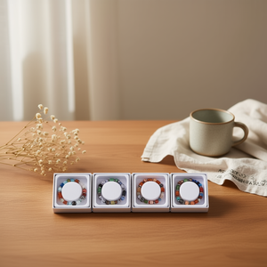 Pulsera de Cuentas de Piedra Natural de Acero Inoxidable de 8 mm Angelina, Estilo Bohemia, Joyería Unisex para Regalo - Product Image 4