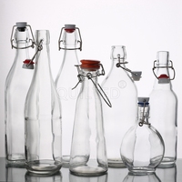 250ml 1 littre 1000ml 500ml Jus Vin 700ml Vide Fournisseurs En Gros Fabricant 750ml Bière Boisson Bouteilles En Verre pour L'alcool