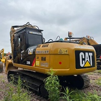 Дешевый подержанный гусеничный экскаватор Caterpillar Cat320D с прямым впрыском топлива, отличное состояние, б/у экскаватор CAT320D на продажу