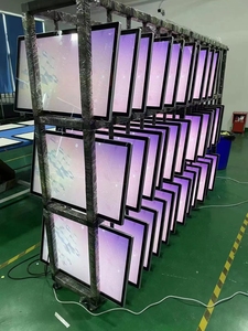 32 43 55 inch treo tường kỹ thuật số biển Bảng <span class=keywords><strong>menu</strong></span> LCD chia màn hình hiển thị quảng cáo tường màn hình trong nhà - Product Image 6