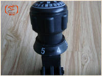 TENGLONG Commutateur de dérivation triphasé WSTII4-63/12-6*5 à bouton en plastique, déclenchement à droite