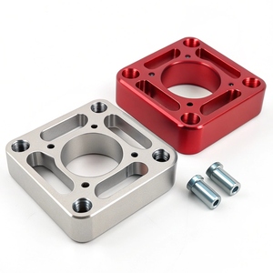 Piezas de marco de aluminio CNC, mecanizado de aluminio anodizado, servicio de mecanizado CNC personalizado, componentes de aluminio anodizados - Product Image 3