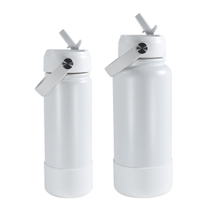 Stainless Steel Vacuum Insulated Tumbler 32oz Double Wall Sports Water Bottle <b>for</b> Travel Gym Minimalist Design with Lid - Product Image 3