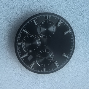 Quadrante per Orologio OEM di Alta Qualità 28.5MM Serie <span class=keywords><strong>G</strong></span>, Luminoso di Lusso con Effetto Sunray, Compatibile con Movimento NH35 per Cassa Personalizzata - Product Image 2