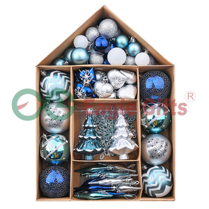 EAGLEGIFTS Décorations <span class=keywords><strong>de</strong></span> vacances amusantes Ornements Design original Décoration <span class=keywords><strong>de</strong></span> Noël unique <span class=keywords><strong>Boule</strong></span> <span class=keywords><strong>de</strong></span> Noël bleue Grande <span class=keywords><strong>boule</strong></span> <span class=keywords><strong>de</strong></span> Noël - Product Image 1