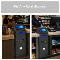Machine de comptage de billets de banque à haute vitesse et à valeur mixte avec fonction SDK, compteur de monnaie commercial pour les canaux de distribution mondiaux