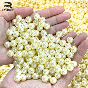 Perlas Sueltas de Plástico ABS Redondas al por Mayor, de 4 mm a 20 mm, Calidad 5A, Perlas Naturales de Agua Dulce, Cuentas para Fabricación de Joyería DIY - Product Image 1