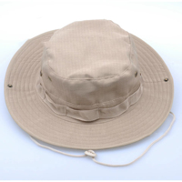 Chapeau de soleil à large bord uni et camouflage pour hommes et femmes, idéal pour la randonnée, la pêche, protection UV, avec sangle de menton réglable