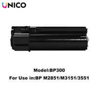 Cartouches de toner compatibles UNICO BP300 pour imprimante laser Sharp BP-M2851 M3151 M3551