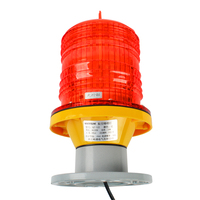 Étanche 220V Intelligent Light-Controlled Aviation Obstruction Navigation Light High-Rise Anti-Poussière Aéroport Clignotant Avertissement