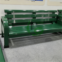 Banc de repos pour terrains de sport extérieurs, chaise en alliage d'aluminium avec dossier, anti-rouille, pour badminton, stade, tennis, parc, jardin, salle de sport publique