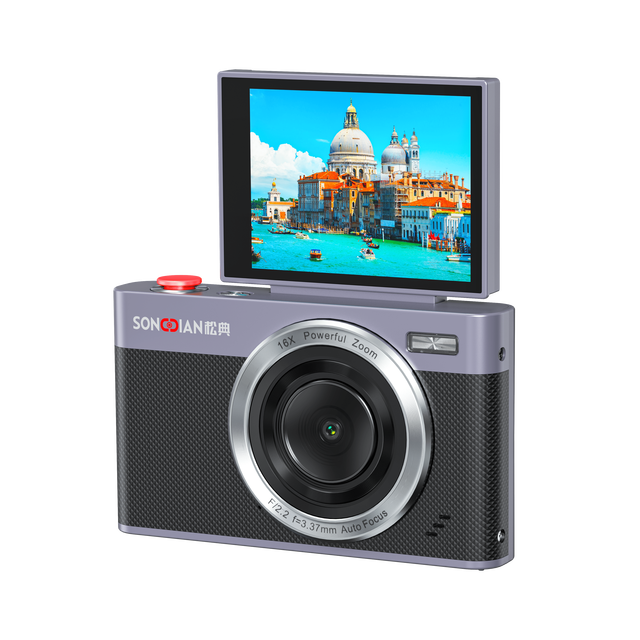 Popular 8K 96MP WiFi Digital Camera with Flip Screen Autofocus 16X Digital Zoom 2.8 Inch IPS Compact Vlogging Camera for Travel