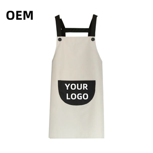 Tablier de cuisine ménage coton 100% multi fonction - Product Image 3