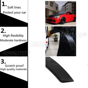 4 piezas de protectores universales de polipropileno para guardabarros de ruedas de coche, SUV y todoterreno - Product Image 2