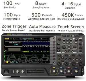 ออสซิลโลสโคปดิจิตอล Rigol MSO5104 100MHz แบบ Mixed Signal ความละเอียด 8GSa/s 4 ช่องสัญญาณอนาล็อก UltraVision II MSO5104 แบนด์วิดท์ 100MHz - Product Image 2