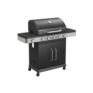 Commercial Outdoor <b>Grill</b> High Quality 6 Burner Cast Iron Smokeless <b>Bbq</b> Gas <b>Grill</b> - Product Image 1