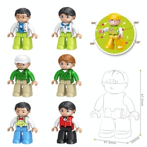 Precio al por mayor Niños Juguetes creativos Ladrillos <span class=keywords><strong>Mini</strong></span> Figuras Bloques de construcción - Product Image 4