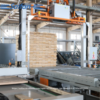 Machine de superposition de palettes intelligente SF8010 pour entrepôt, contrôle PLC, superposition haute efficacité