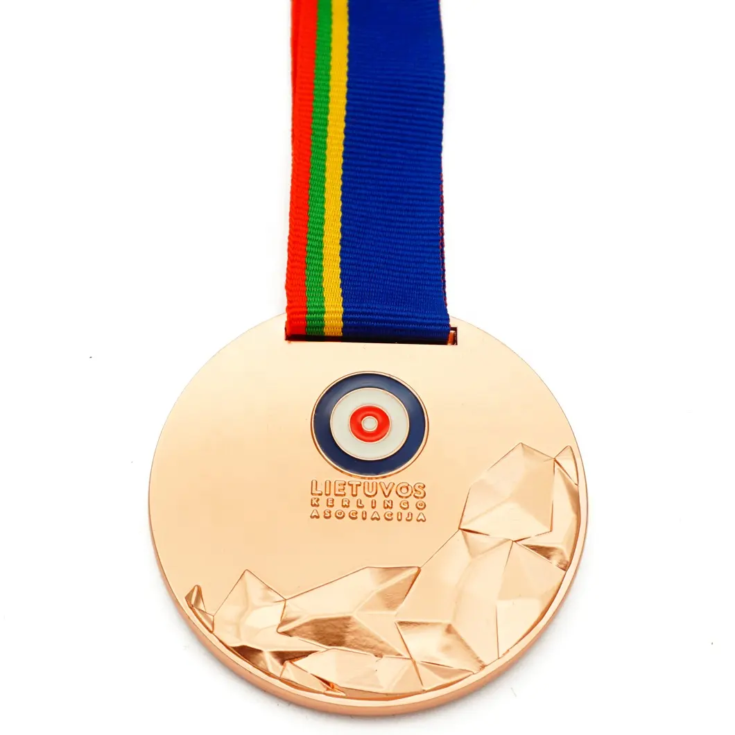 Design personnalisé votre finition en cours d'exécution médaille de zinc médaillon de récompense souvenir en gros honneur médaille en cuivre lourd métal personnalisé 3d en laiton