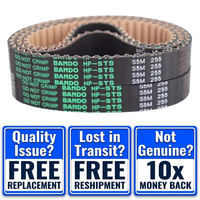 Sabuk Timing karet HP-STS penjualan laris merek BANDO Jepang S5M440 S5M445 S5M450 S5M475 S5M490 S5M500 S5M520 OEM