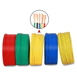 BVR 2.5mm Pure Copper Electrical PVC Sheathed Power Cable For Building Equipment Lighting House Wires And Cables