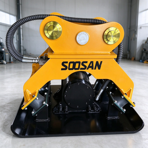เครื่องบดอัดแผ่นไฮดรอลิก SOOSAN Z600 รุ่นใหม่ สำหรับรถขุดขนาด 10-17 ตัน ได้รับการรับรองมาตรฐาน CE รับประกัน 1 ปี - Product Image 1