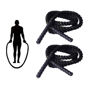 CZFIT Corde de combat professionnelle avec revêtement en nylon pour la <span class=keywords><strong>musculation</strong></span> en salle de sport, corde de puissance en polyester robuste pour usage commercial en salle de sport - Product Image 6
