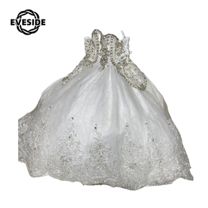 Chiffon Dress Fashion <strong>Second</strong> <strong>Hand</strong> Clothes Wedding Dresses Bridal <strong>Ball</strong> <strong>Gown</strong> Used Party Dress - Product Image 5