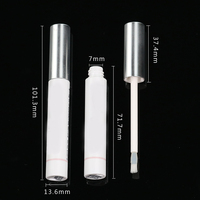 Tube de brillant à lèvres rond de 5ml stylo eye-liner tube vide tube correcteur comprenant le moulage par injection de brosse et le soufflage 13.6mm