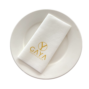 Serviettes de table en papier Airlaid pour mariage, 40x40cm, impression de logo personnalisé, vente en gros, directement de l'usine pour restaurants, banquets, <span class=keywords><strong>HoReCa</strong></span> - Product Image 1