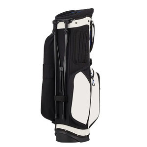 Sac de golf léger avec housse de pluie, plusieurs poches, sangle rembourrée, dos respirant en nylon, pour chariot de golf, logo personnalisé, OEM - Product Image 6