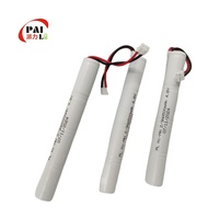 Grosir paket baterai NiMH 2/3 AA500mAh 4.8v kustom merek PL 110g untuk mainan elektronik konsumen kapal selam-berbagai tegangan AA