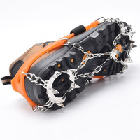 Crampons antidérapants en acier inoxydable Kongbo pour la marche et la randonnée en extérieur