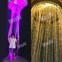Salle sensorielle Led fibre optique lustre rideau cascade lumière étincelle fibre pour l'autisme