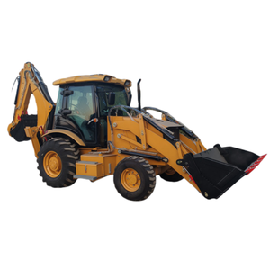 Chargeuse-pelleteuse multifonction Caterpillar 420F avec bras arrière extensible et godet 4-en-1, directement du fabricant, à vendre - Product Image 1