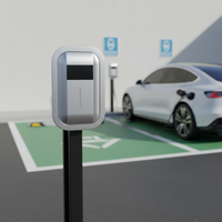 Cargador Inteligente para Vehículos Eléctricos de 7kW 32A CA, Tipo 2, para Hogar, con Control por Aplicación y Programación de Carga para Todos los Vehículos Eléctricos